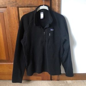 patagonia better sweater in black